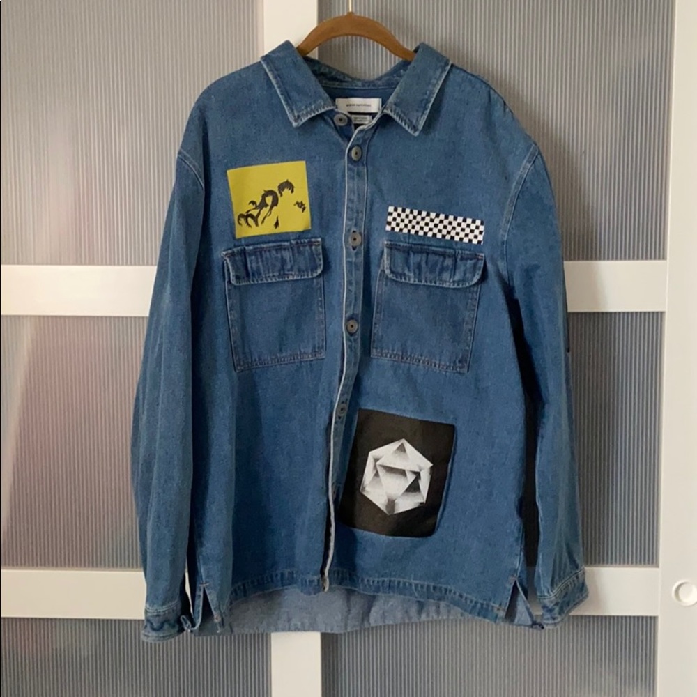 URBAN OUTFITTERS denim shirt jacket